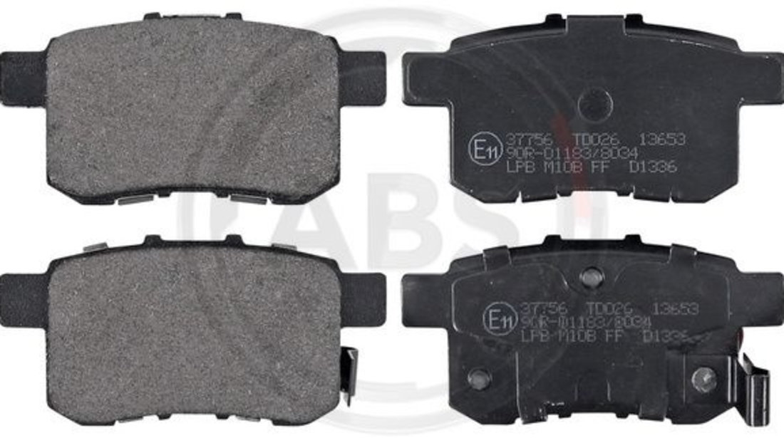 Set placute frana,frana disc puntea spate (37756 ABS) ACURA,HONDA,HONDA (GAC)