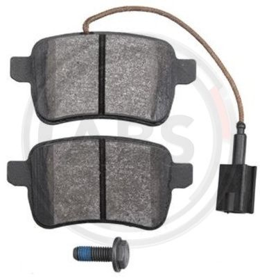 Set placute frana,frana disc puntea spate (37775 ABS) ALFA ROMEO