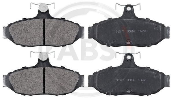 Set placute frana,frana disc puntea spate (38347 ABS) FORD USA,LINCOLN