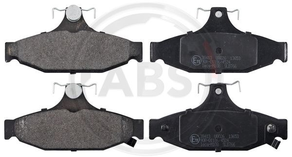 Set placute frana,frana disc puntea spate (38413 ABS) CHEVROLET,PONTIAC
