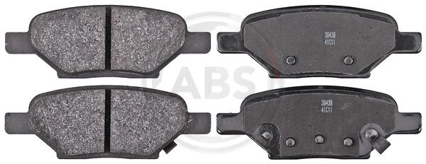 Set placute frana,frana disc puntea spate (38438 ABS) CHEVROLET