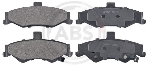 Set placute frana,frana disc puntea spate (38750 ABS) CHEVROLET
