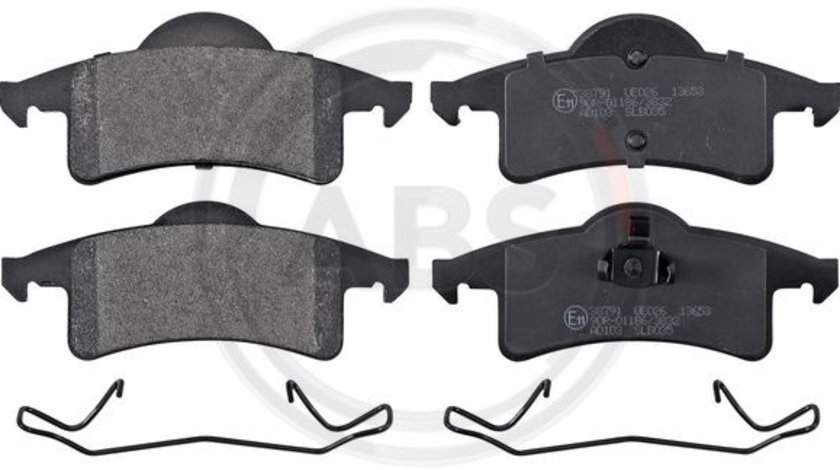 Set placute frana,frana disc puntea spate (38791 ABS) JEEP