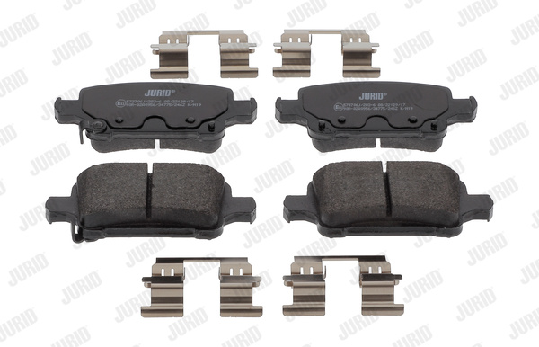 Set placute frana,frana disc puntea spate (573706J JURID) OPEL,VAUXHALL