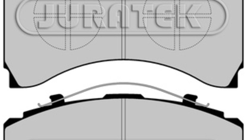 Set placute frana,frana disc puntea spate (JCP1005 JURATEK) MERCEDES-BENZ