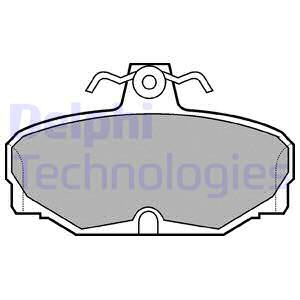 Set placute frana,frana disc puntea spate (LP0507 DELPHI) FORD,TVR