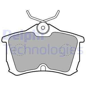 Set placute frana,frana disc puntea spate (LP1626 DELPHI) HONDA