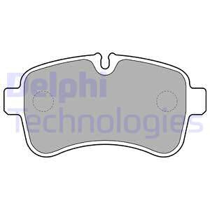 Set placute frana,frana disc puntea spate (LP2040 DELPHI) IVECO