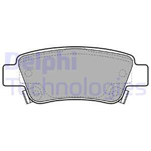 Set placute frana,frana disc puntea spate (LP2047 DELPHI) HONDA