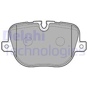 Set placute frana,frana disc puntea spate (LP2175 DELPHI) LAND ROVER