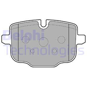 Set placute frana,frana disc puntea spate (LP2246 DELPHI) AUDI,BMW,BUICK