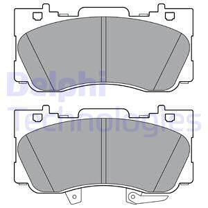 Set placute frana,frana disc puntea spate (LP3254 DELPHI) FORD USA