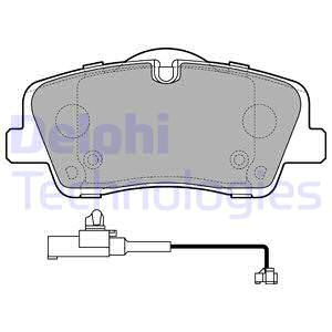Set placute frana,frana disc puntea spate (LP3292 DELPHI) HYUNDAI