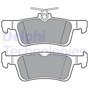 Set placute frana,frana disc puntea spate (LP3369 DELPHI) FORD