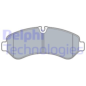 Set placute frana,frana disc puntea spate (LP3548 DELPHI) MERCEDES-BENZ