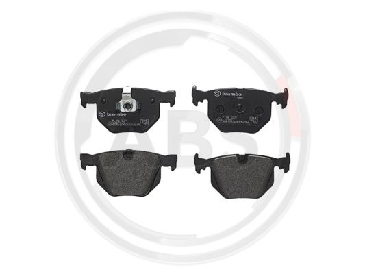 Set placute frana,frana disc puntea spate (P06029 ABS) BMW