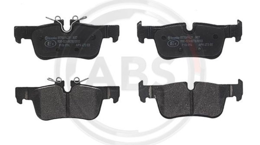 Set placute frana,frana disc puntea spate (P06094 ABS) BMW,BMW (BRILLIANCE),MINI,ZINORO