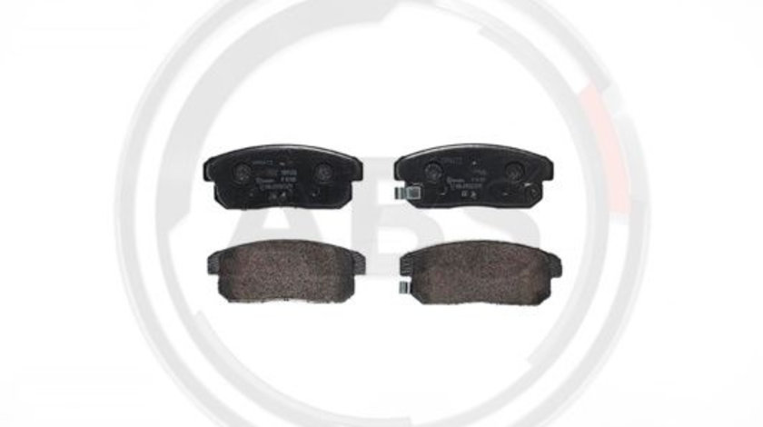 Set placute frana,frana disc puntea spate (P10005 ABS) CHEVROLET,NISSAN,SUZUKI