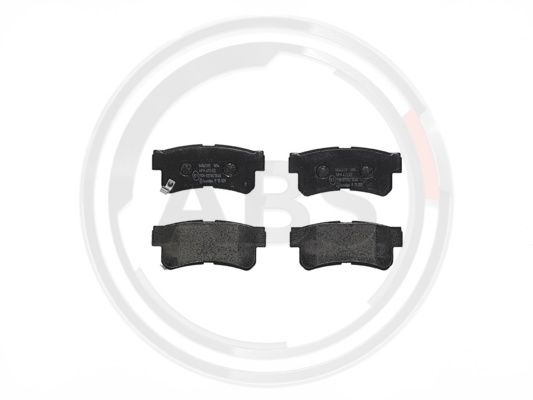 Set placute frana,frana disc puntea spate (P15009 ABS) DAEWOO,HYUNDAI,SSANGYONG