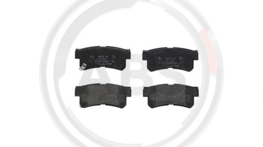 Set placute frana,frana disc puntea spate (P15009 ABS) DAEWOO,HYUNDAI,SSANGYONG