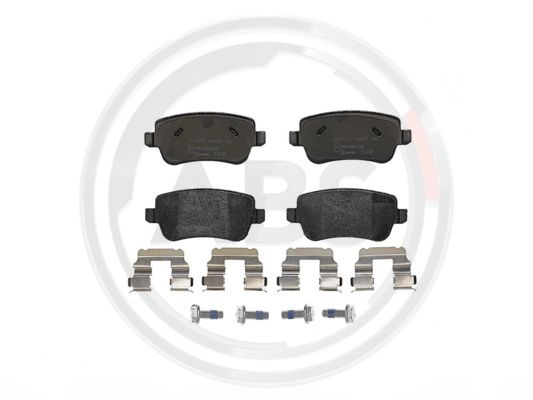 Set placute frana,frana disc puntea spate (P23101 ABS) FIAT