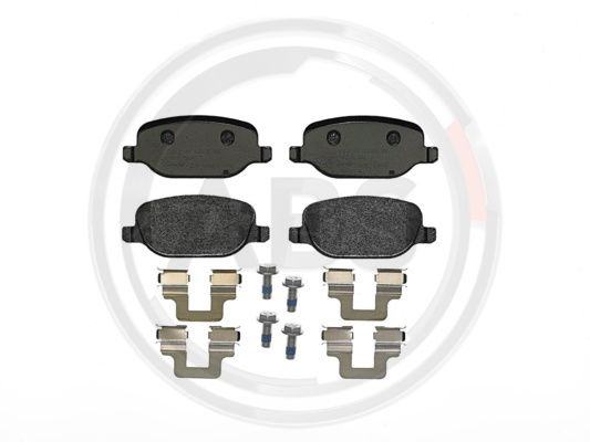 Set placute frana,frana disc puntea spate (P23109 ABS) ALFA ROMEO,LANCIA