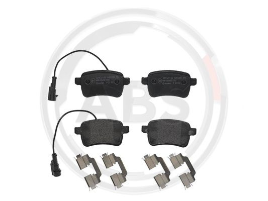 Set placute frana,frana disc puntea spate (P23133 ABS) ALFA ROMEO,DODGE