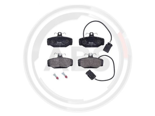 Set placute frana,frana disc puntea spate (P24079 ABS) FORD