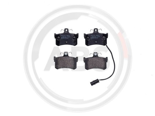 Set placute frana,frana disc puntea spate (P28015 ABS) ACURA,HONDA,ROVER
