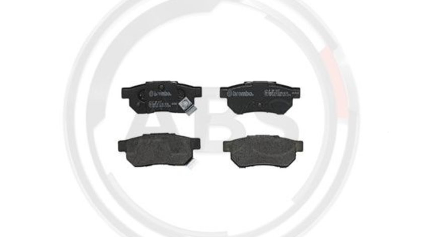 Set placute frana,frana disc puntea spate (P28017 ABS) ACURA,HONDA,HONDA (GAC),MG,ROVER