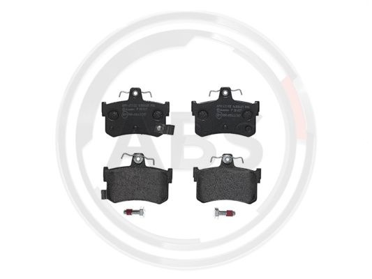 Set placute frana,frana disc puntea spate (P28027 ABS) MG,ROVER