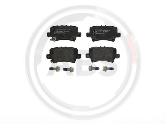 Set placute frana,frana disc puntea spate (P28038 ABS) HONDA