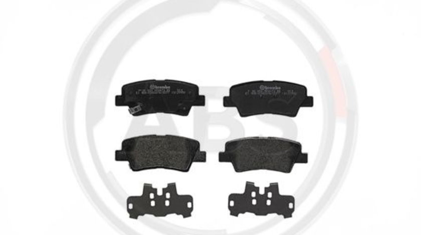 Set placute frana,frana disc puntea spate (P30054 ABS) HYUNDAI,KIA,SSANGYONG