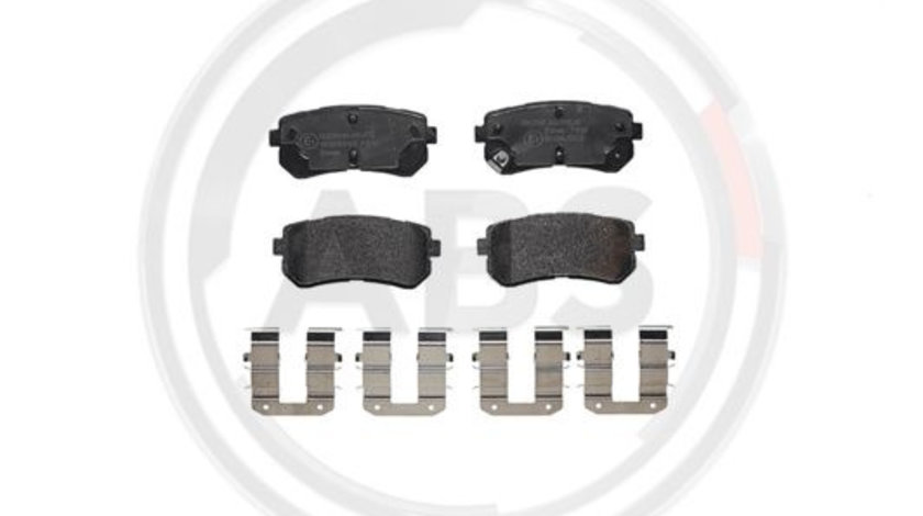 Set placute frana,frana disc puntea spate (P30068 ABS) HYUNDAI,KIA