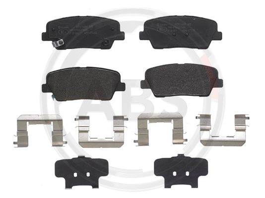 Set placute frana,frana disc puntea spate (P30081 ABS) GENESIS,HYUNDAI,KIA