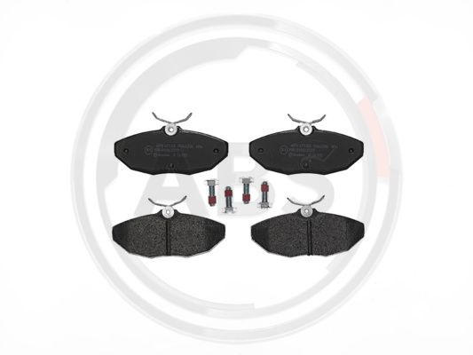 Set placute frana,frana disc puntea spate (P36015 ABS) JAGUAR
