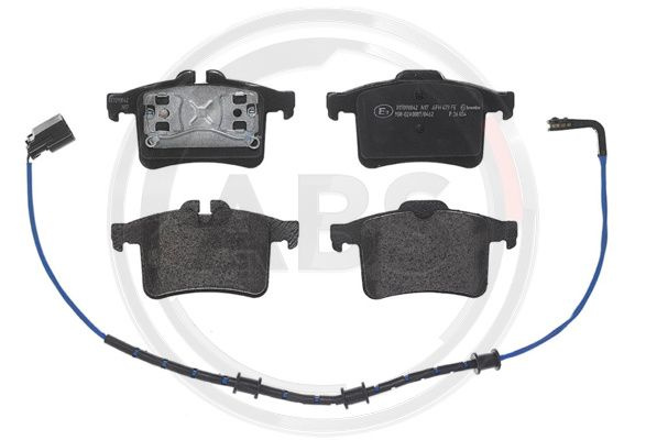 Set placute frana,frana disc puntea spate (P36034 ABS) JAGUAR