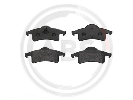Set placute frana,frana disc puntea spate (P37006 ABS) JEEP,JEEP (BJC)