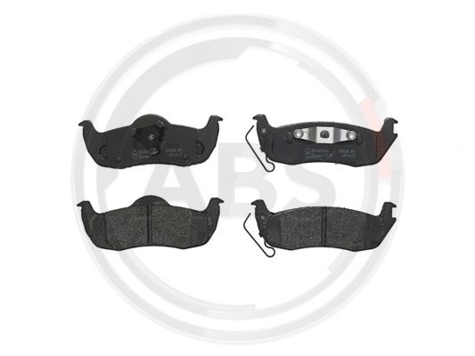 Set placute frana,frana disc puntea spate (P37011 ABS) JEEP
