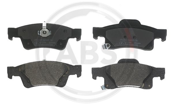 Set placute frana,frana disc puntea spate (P37016 ABS) DODGE,JEEP