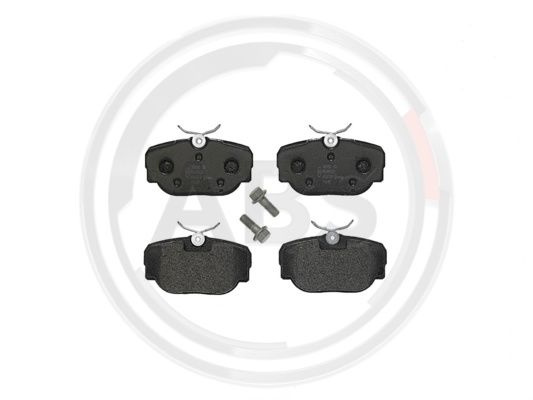 Set placute frana,frana disc puntea spate (P44009 ABS) LAND ROVER