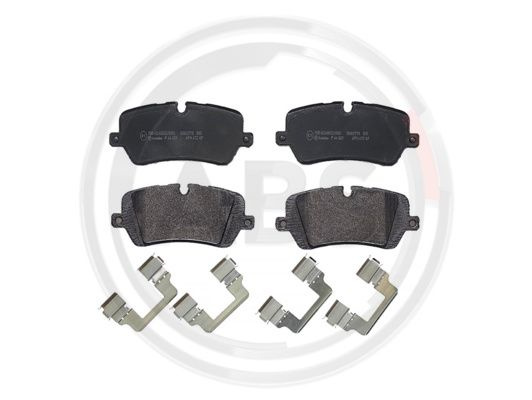 Set placute frana,frana disc puntea spate (P44021 ABS) LAND ROVER