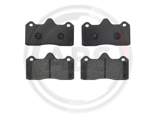 Set placute frana,frana disc puntea spate (P47002 ABS) LOTUS