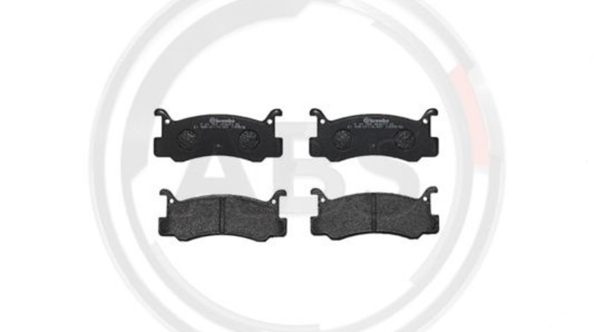 Set placute frana,frana disc puntea spate (P49005 ABS) DAIHATSU,EUNOS,FORD AUSTRALIA,MAZDA