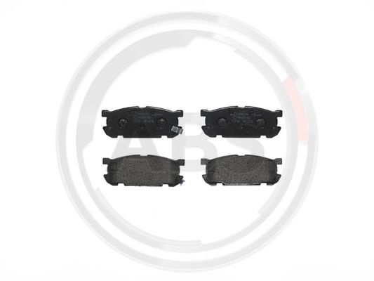Set placute frana,frana disc puntea spate (P49030 ABS) MAZDA