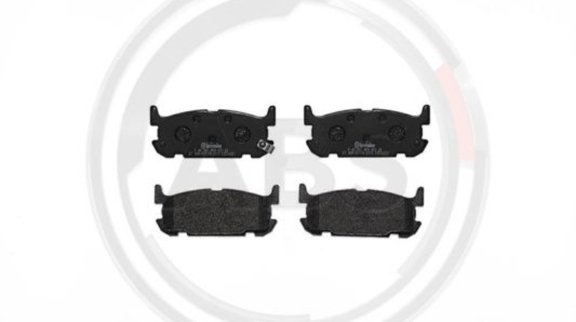 Set placute frana,frana disc puntea spate (P49031 ABS) MAZDA