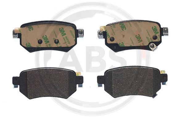 Set placute frana,frana disc puntea spate (P49059 ABS) MAZDA,MAZDA (FAW)