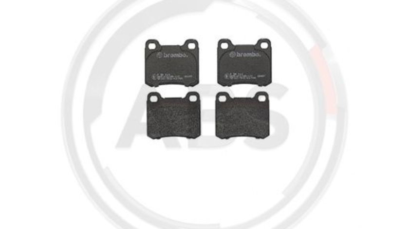 Set placute frana,frana disc puntea spate (P50013 ABS) MERCEDES-BENZ