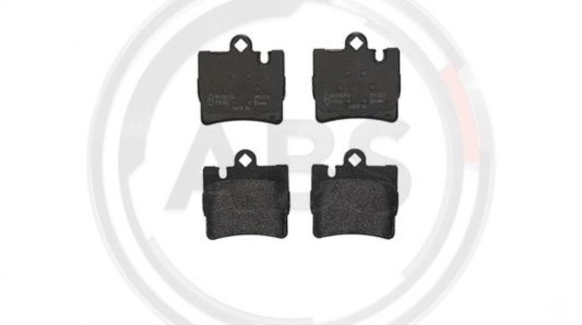 Set placute frana,frana disc puntea spate (P50042 ABS) MERCEDES-BENZ