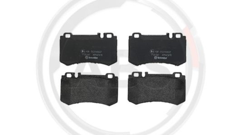 Set placute frana,frana disc puntea spate (P50061 ABS) BRABUS,MERCEDES-BENZ